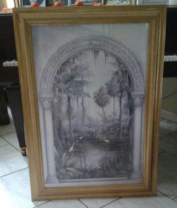LARGE FRAMED ART