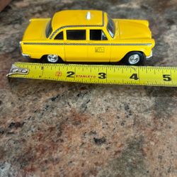 Diecast Taxi Cab By Well