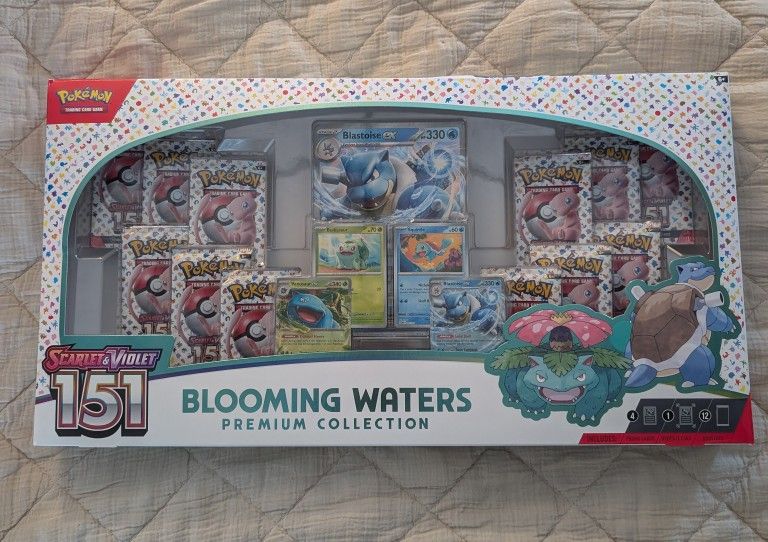 Pokemon 151 Blooming Waters Premium Collection