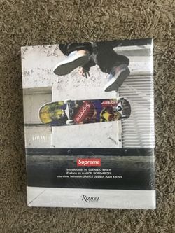 Supreme hard cover coffee table history book brand new in plastic