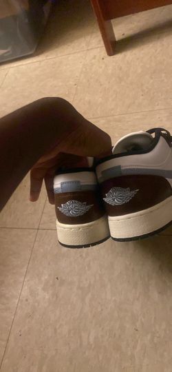 Air Jordan 1 SE GS mocha blue grey