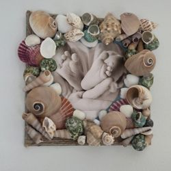 Handmade Shell Frame