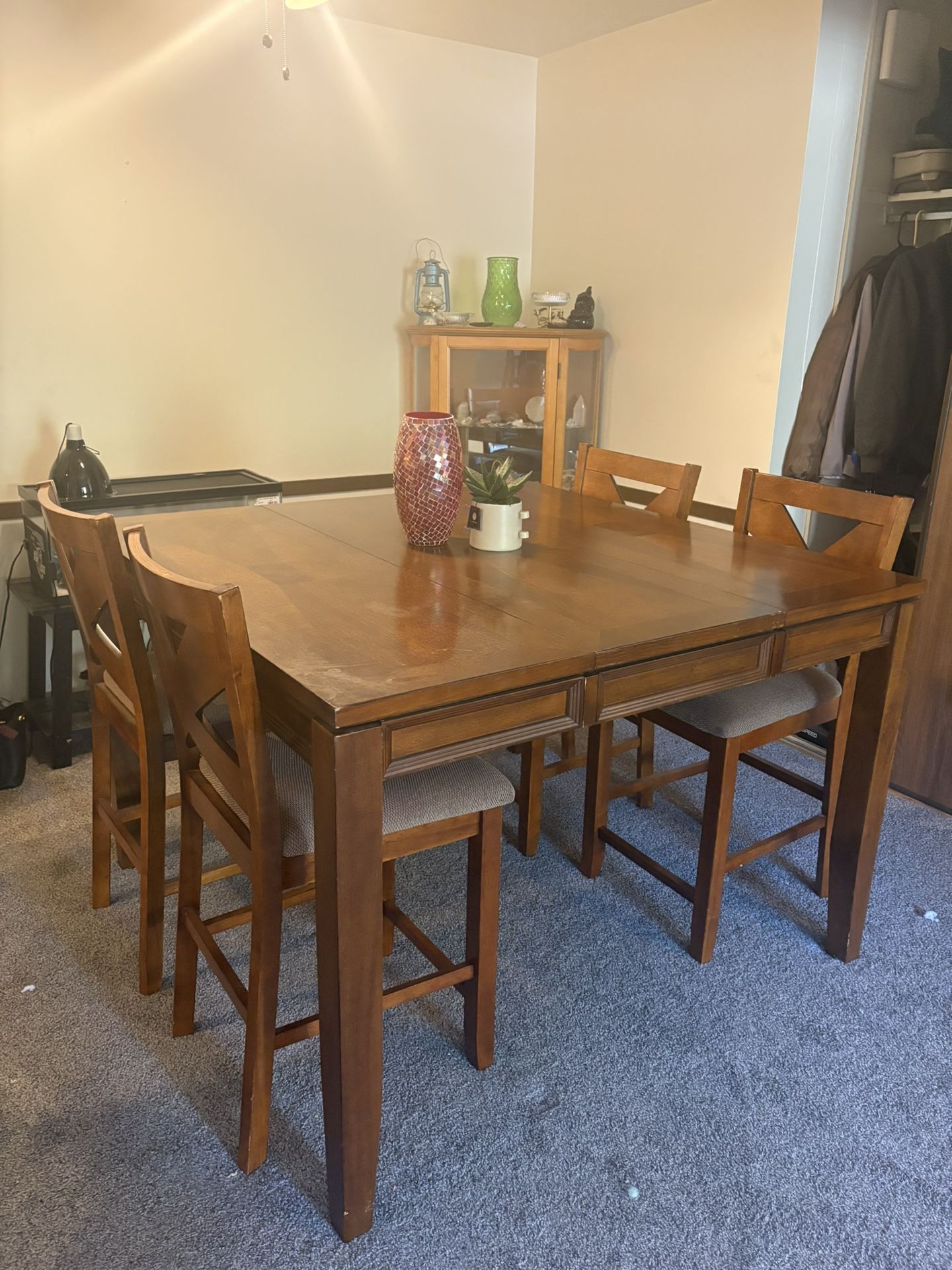 Hardwood Wayfair Dining Set Including 6 Chairs
