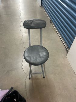 Folding Chair with Padded Seat and Back