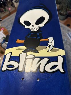 Blind Reaper Skate Deck - Blue Unused. Make Offer