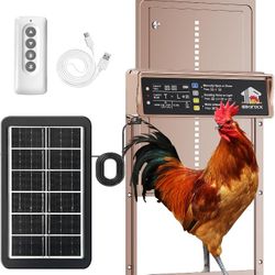 Chicken Coop DOOR Automatic SOLAR $30