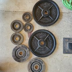 York Milled Olympic Weights