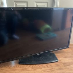 Phillips 42” LCD TV With Remote