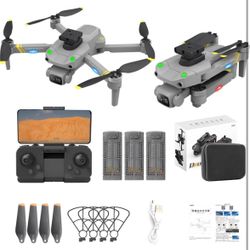 Upgraded Brushless Motor Safe Drone for Kids with Camera, Drone for Adults with Obstacle Avoidance