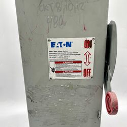 Eaton / DH361FRK / Heavy Duty Safety Switch 30A 600V 250VDC