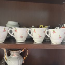 $10 each Royal Kent Tea Cup, Pink Flowers, Vintage 1970s