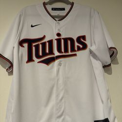 Nike Twins Baseball Jersey Size Large Men New No Tags 