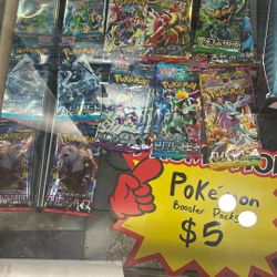 Pokémon Booster Packs $5 All packs