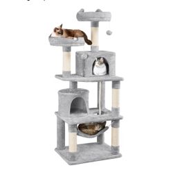Large Multi-Level Cat Tree Tower
