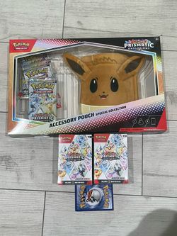 Prismatic Evolutions Booster Bundle & Accessory Pouch