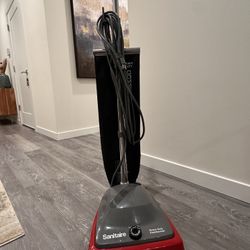 Tradition Upright Commercial Bagged Vacuum, Red