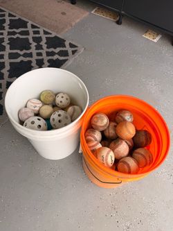 Buckets of baseballs and wiggles