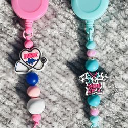 Retractable Badge Reels, Handmade, Medical Accessory