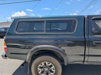 Green Gen 1 Tacoma camper shell
