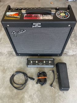 Fender Mustang GTX 50  + Jh1 wah pedal