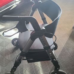 Homland foldable rollator walker for seniors