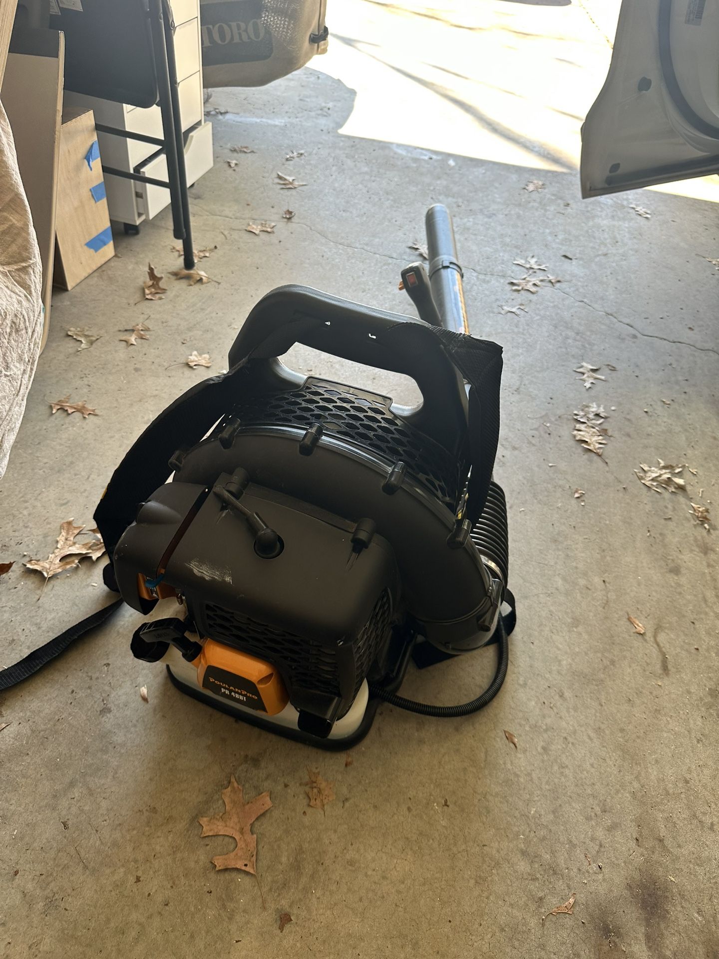 POULAN PRO BACKPACK LEAF BLOWER