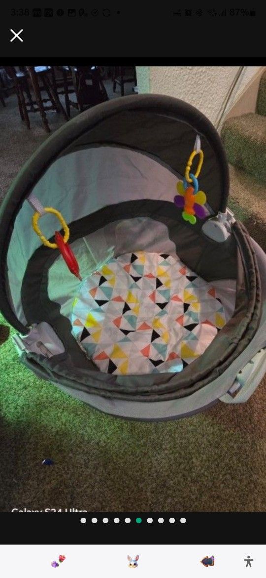 Portable Bassinet Playpen