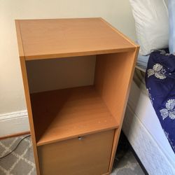 Simple Wood Nightstand / Bedside Table – Clean & Functional $25 (OBO)