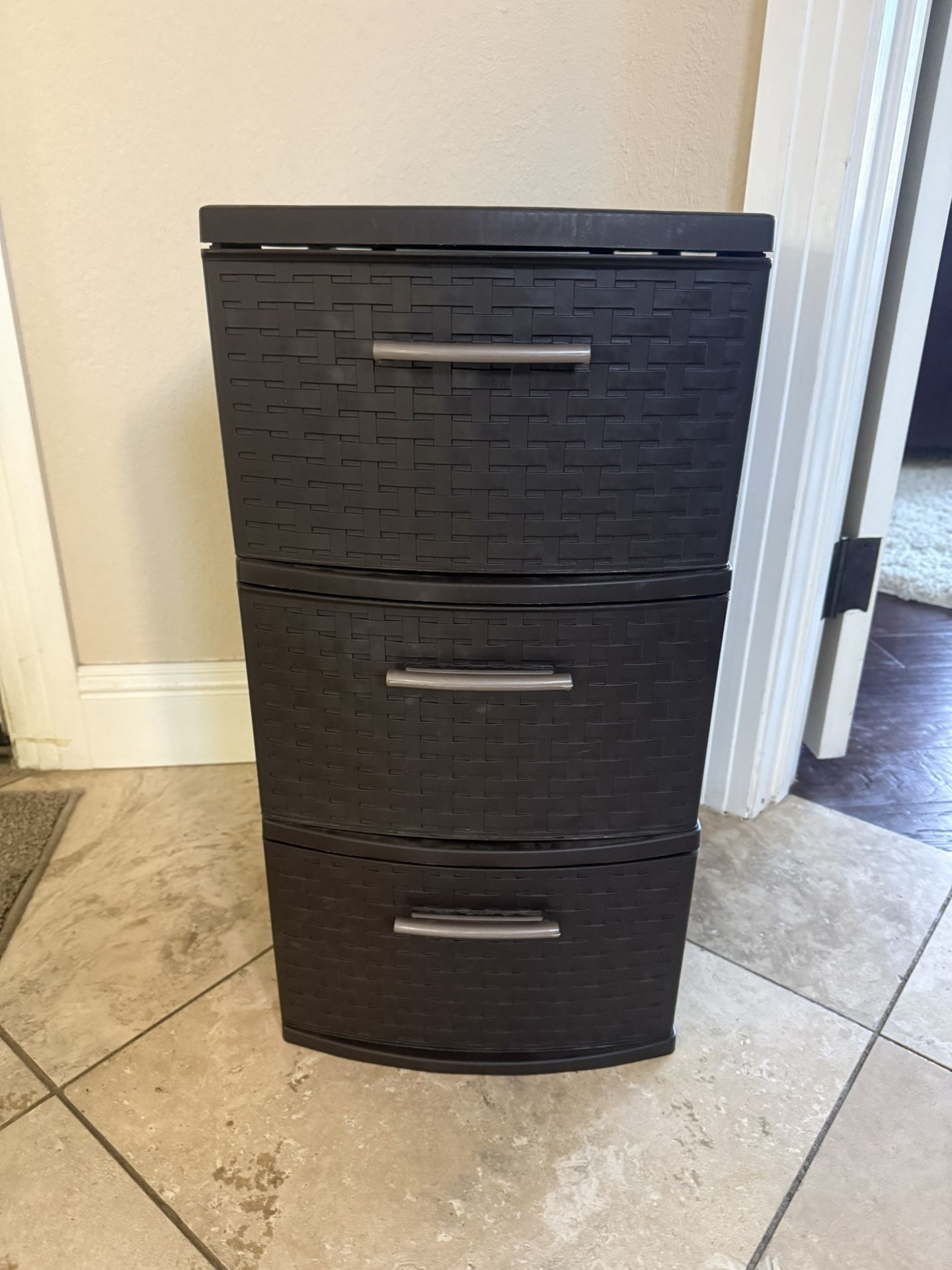 Sterilite Three Drawer Storage Tower
