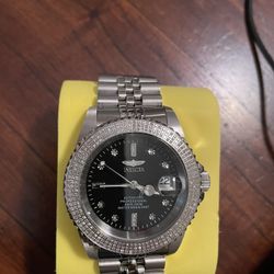 Mens Invicta Pro Diver Automatic Diamond Watch 