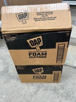 2 cases polyurethane FOAM cleaner asking $ 50 for  case