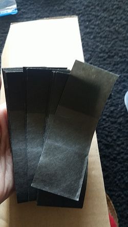 Self sealing napkin strips