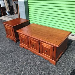 Coffee Table And End Table 