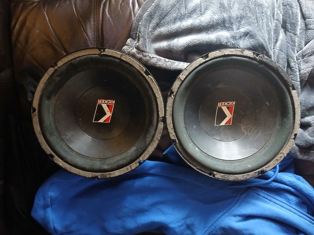 10´ Kicker Sub Woofers,