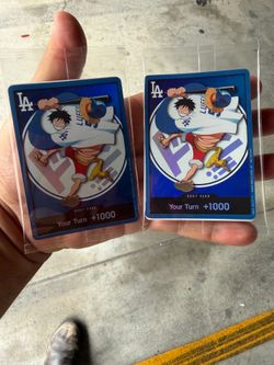 LA Dodgers Luffy Don Card
