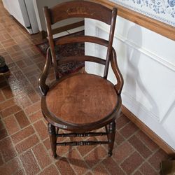Solid Maple Chair