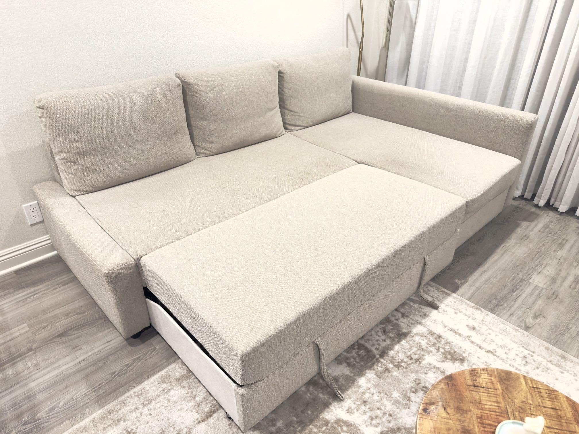 IKEA Sleeper Sectional, Reversible, 3 Seat with Storage
