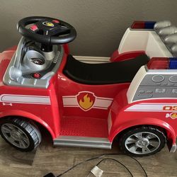 Paw Patrol Ride-on Car