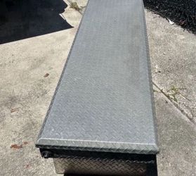 71.36 in. Diamond Plate Aluminum Full Size Crossbed Truck Tool Box