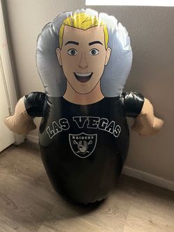 Las Vegas Inflatable Weeble Wobble 3ft Tall 2 Ft Wide. First Time Blown Up