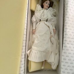 The Lenox Victorian Bride Bisque Porcelain Doll