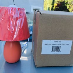 lamp set orange color Night Light Lamps