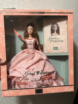 BARBIE DOLL, GRAND ENTRANCE, 2nd IN SERIES, BEAUTIFUL PINK GOWN, 2001