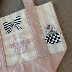 Trader Joe’s hand painted tote