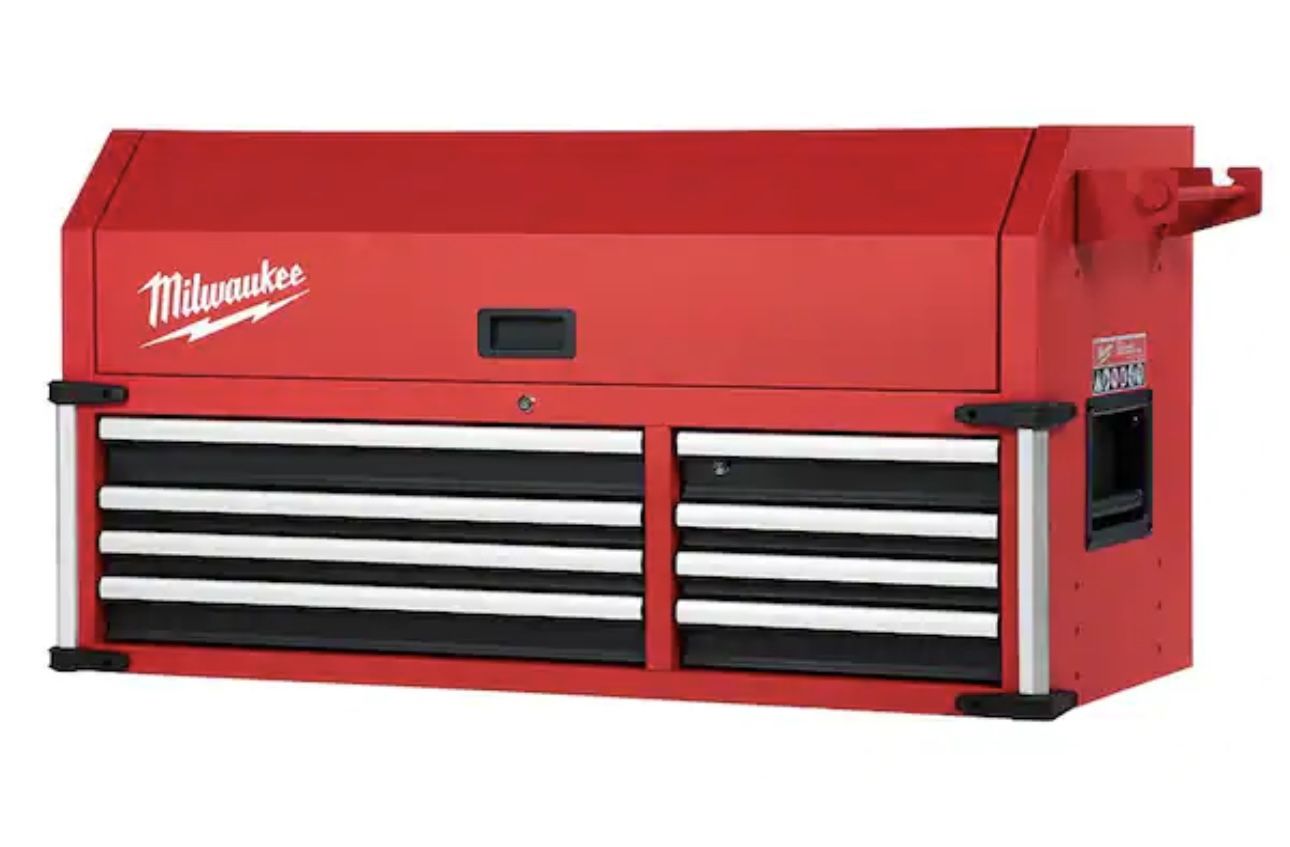 High Capacity 46 in. W x 22 in. D 8 Drawer Top Chest