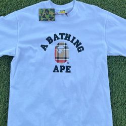 Bape Burberry Tee