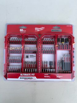 Milwaukee Shockwave 80-Piece Impact Bit Set