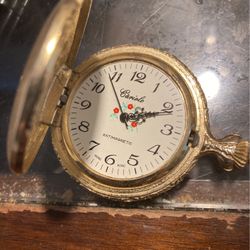 Antique  Pocket Watch  Caniole To Fix Need  Glass