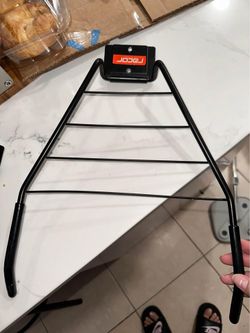 Two bike racks