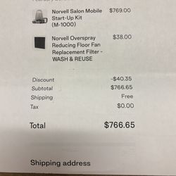 Norvell FULL salon Mobile Kit
